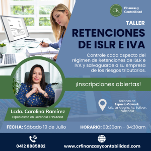 Retenciones de ISLR e IVA - Taller Presencial