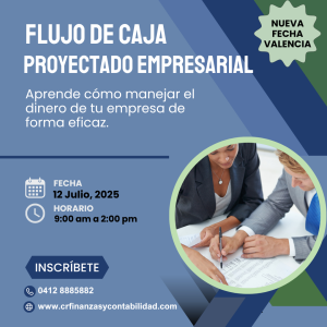 Flujo de Caja Proyectado Empresarial - Taller Presencial
